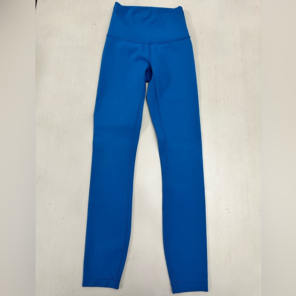 Lululemon LW5CQDS Wunder Train HR Tight 25” Leggings - size 0 - EUC